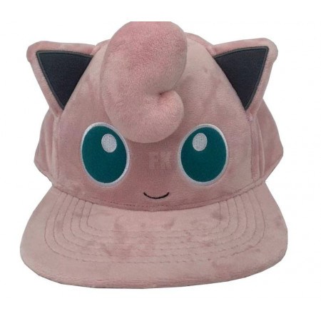 Pokémon Plush Snapback Cap Jigglypuff